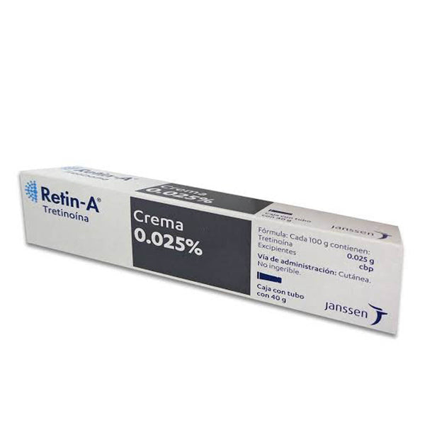 Retin-a crema 0.025% tubo 40gr