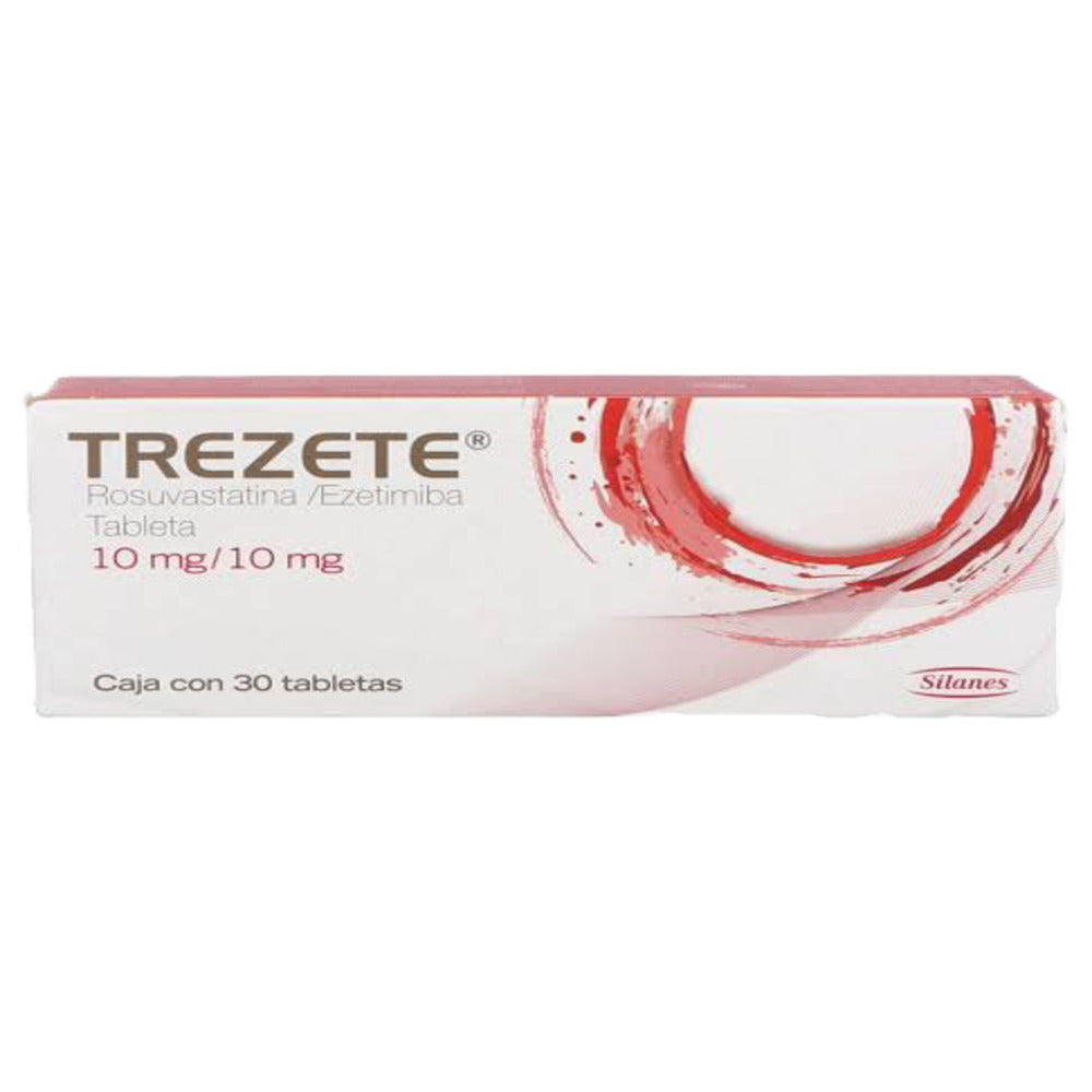 Trezete 30 tabletas 10/10mg