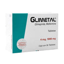 GLIMETAL 30 TABS 4/1000MG (PL)
