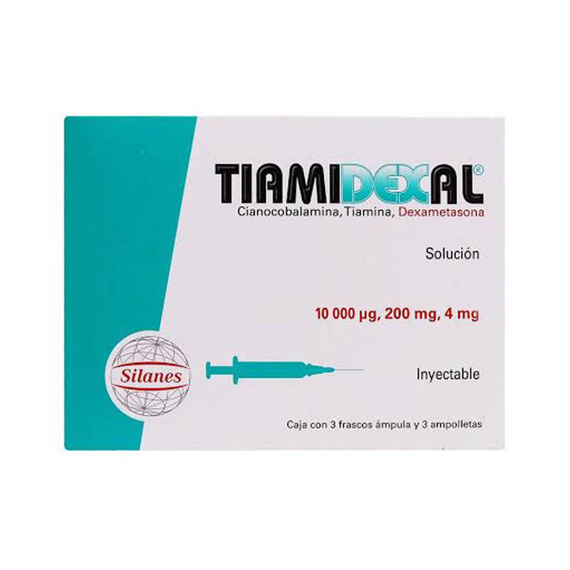Tiamidexal 3 f.a. 3 ampolletas