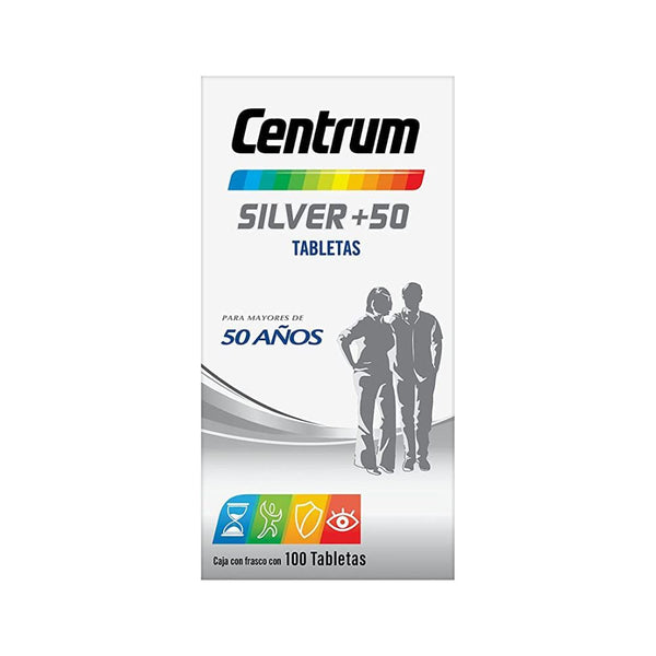 Centrum silver 100 tabletas vit/mi