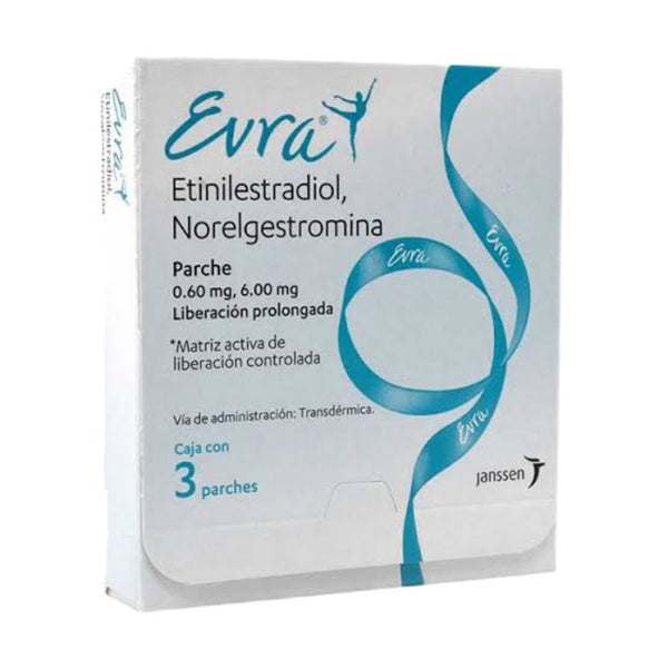 Evra 3 parches 6.00mg