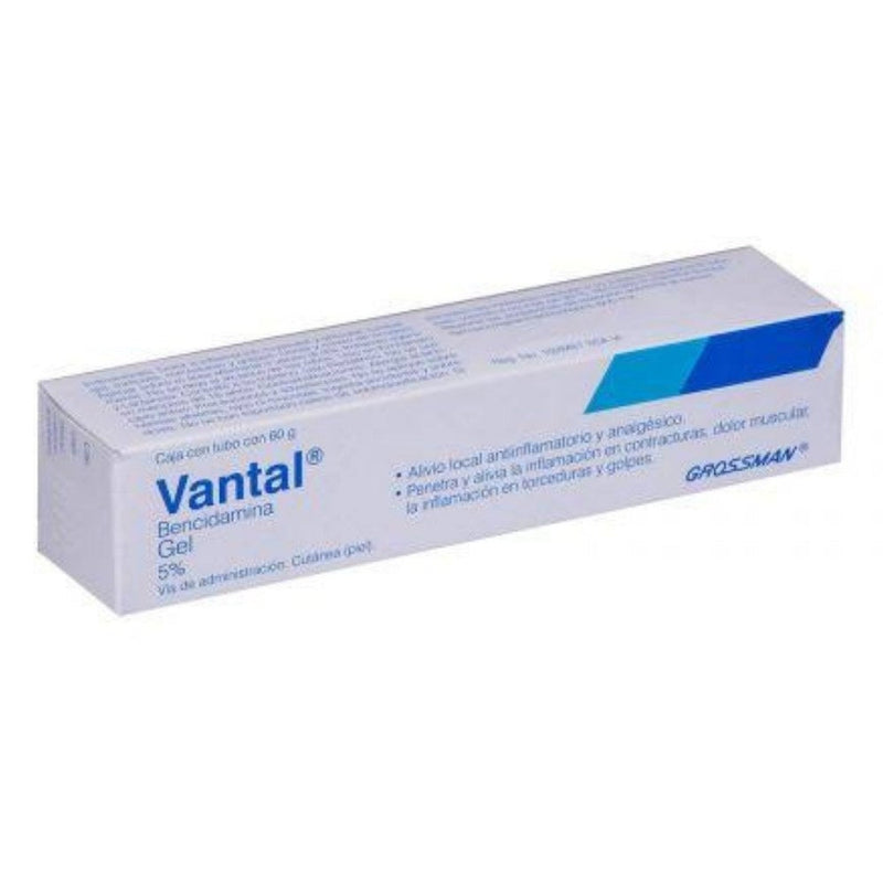 Vantal gel 5% tubo 60gr