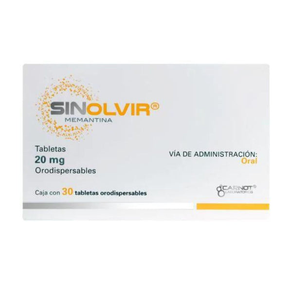 Sinolvir 30 tabletas 20mg