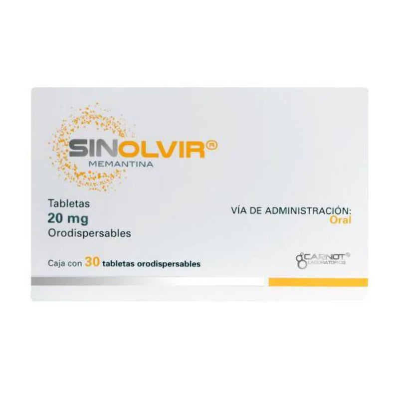 Sinolvir 30 tabletas 20mg