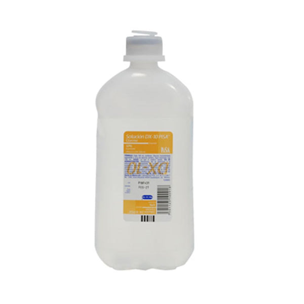 Solucion dx-10% inyectables flexoval 500ml
