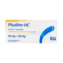 Pisatine hc 28 tabletas 10mg/20mg