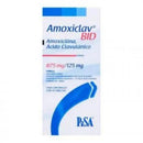 Amoxiclav bid 14 tabletas 875mg *a
