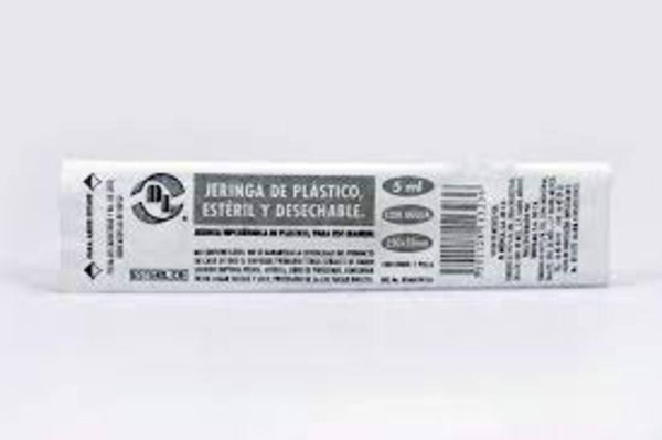 Jeringa esteril dl 22*32 5 ml