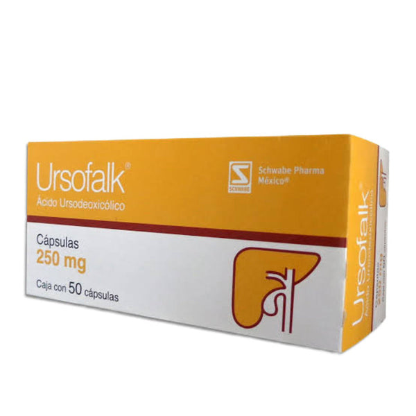 Ursofalk 50 capsulas 250mg