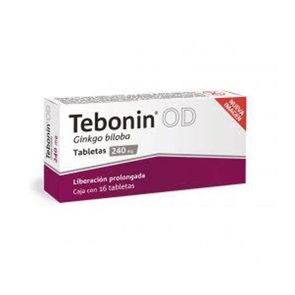 Tebonin od 16 tabletas 240mg