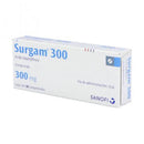Surgam 300 con 30 comprimidos 300mg acido tiaprofenico