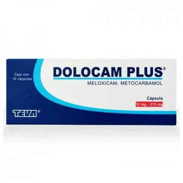Dolocam us 10 capsulas 15mg