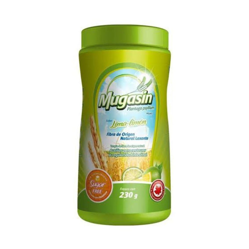 Psylliium antago 49.7 g./100 g. polvo 230gr (mugasin lima limon)