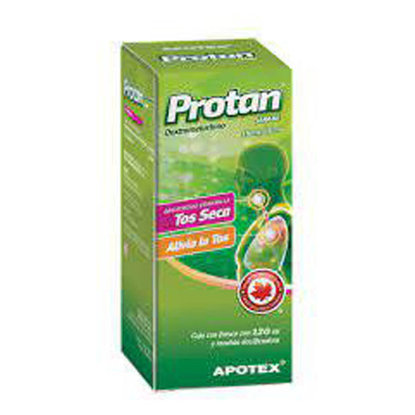 Dextrometorfano 15 mg 5 ml jarabe 120ml (protan)