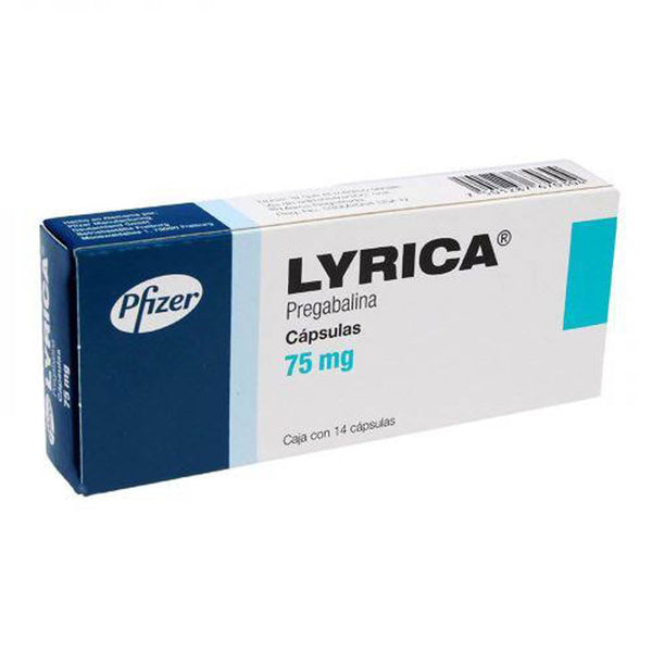 LYRICA 14 CAPS 75MG (PL)