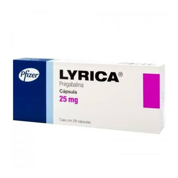 LYRICA 28 CAPS 25MG