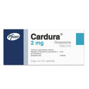 Cardura 20 tabletas 2mg