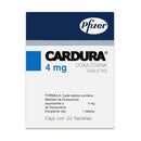 Cardura 20 tabletas 4mg