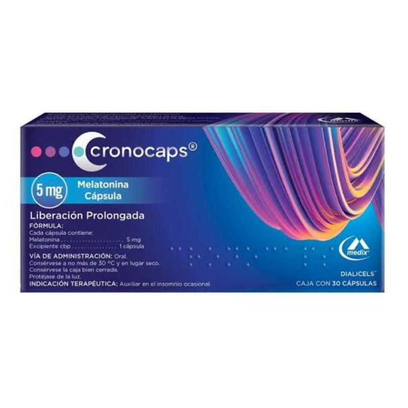 Cronocapsulas 5mg 30 capsulas