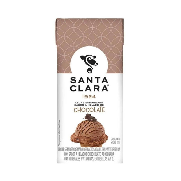 Santa clara helado de chocolate de 200ml