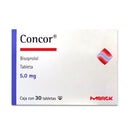 Concor 30 grageas 5.0mg