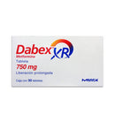 Dabex xr 30 tabletas 750mg