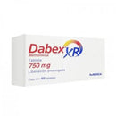 Dabex xr 60 tabletas 750mg