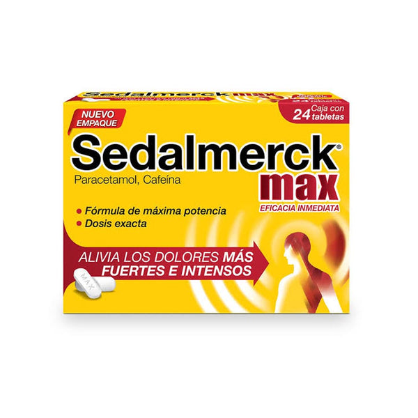 Sedalmerck max 24 tabletas