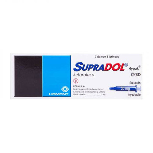 Supradol hypak 1 jeringa 30mg