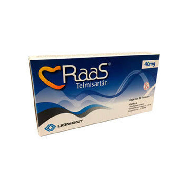 Raas 30 tabletas 40mg