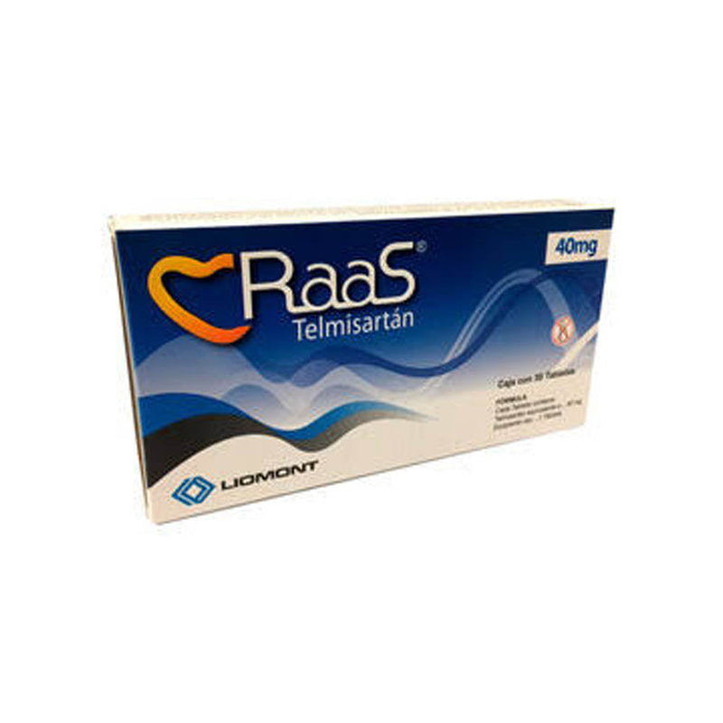 Raas 30 tabletas 40mg