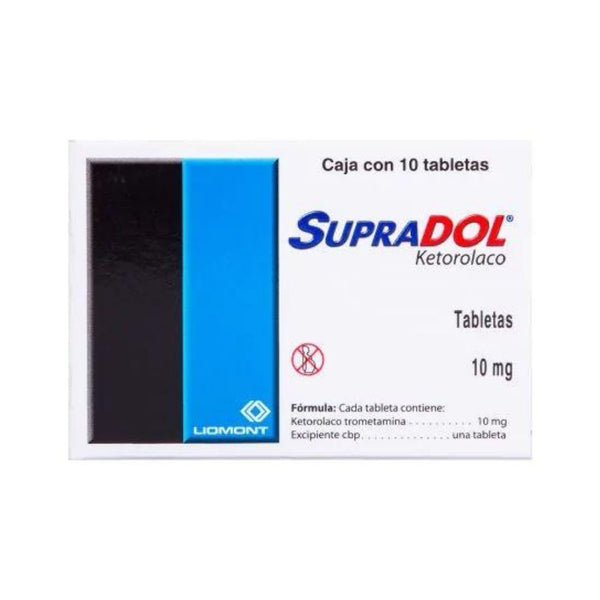 Supradol 10 tabletas 10mg