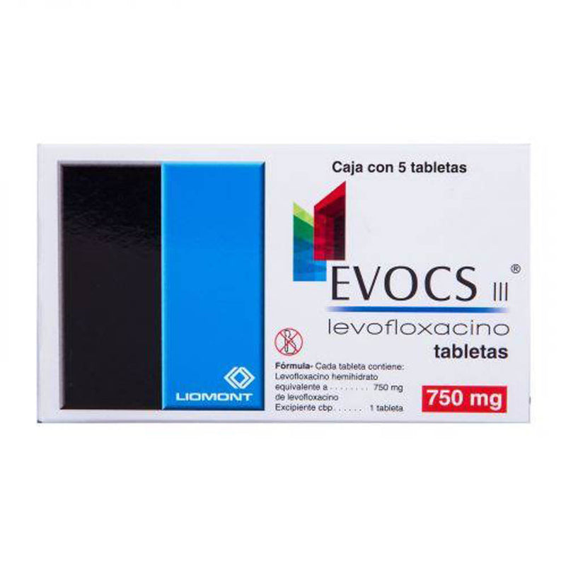Evocs-iii 5 tabletas 750mg