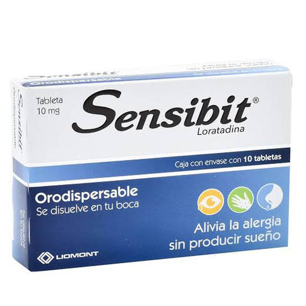 Sensibit oro 10 tabletas disp 10mg
