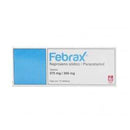 Febrax 15 tabletas 300mg naproxeno sodico / paracetamol / acetaminofen
