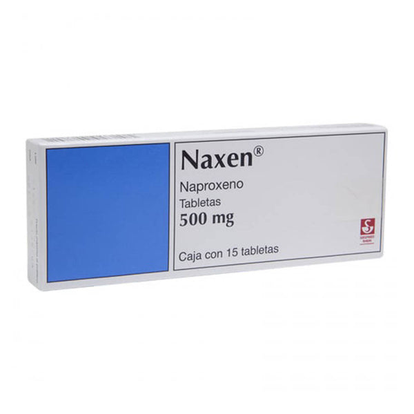 Naxen 15 tabletas 500mg