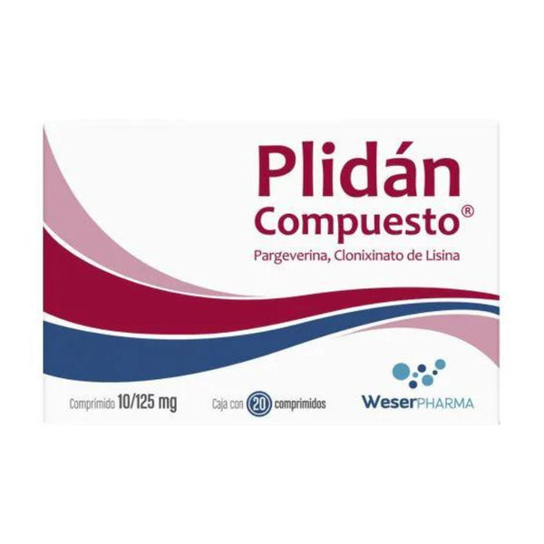 Idan comprimidos 20 comprimidos 10/125mg pargeverina