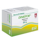 Dimefor 60 tabletas 850mg metformina