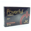 Poverful 4 tabletas de 20mg