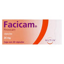 Facicam 20 capsulas 20mg