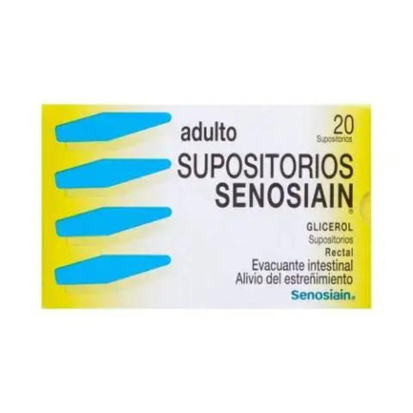 Senosiain adulto 20 supositorios