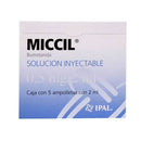 Miccil inyectables 5 ampolletas 2ml