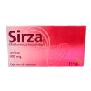 Sirza 60 tabletas 500mg