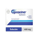 Ciproxina solucion.inyectables. 400mg 200*a