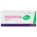 Inderalici 30 tabletas 40mg