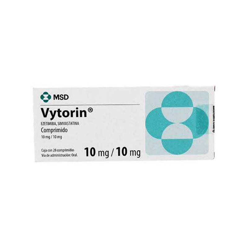 Vytorin 28 comprimidos 10/10mg