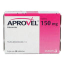 Aprovel 28 tabletas 150mg irbesartan