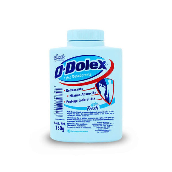Talco o-dolex fresh 150gr