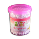 Cotonetes baby rosa tarro 100 piezas